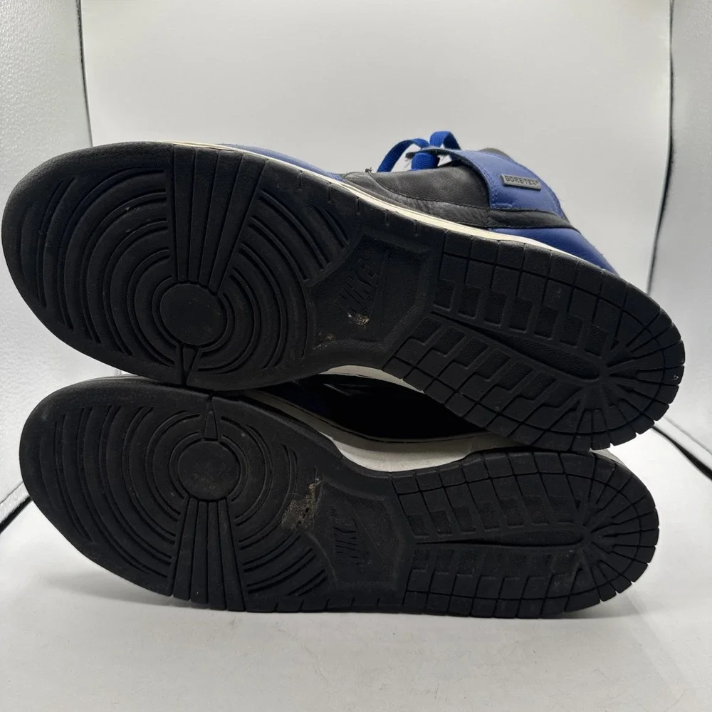 VTG 2007 NIKE DUNK HIGH PREMIUM GORTEX Blue Black (317171-401) - SIZE 13 - Used